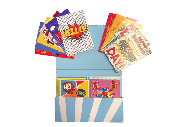 24-Pack of Super Hero Greeting Cards
