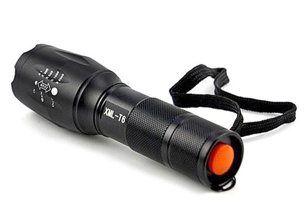 1000-Lumen Military Style Flashlight with Free Delivery