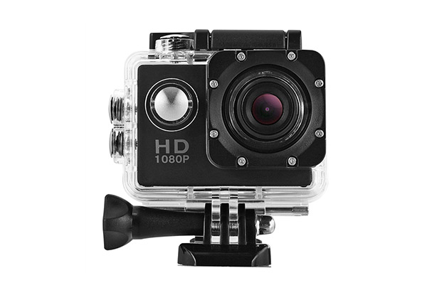 Water-Resistant HD Sports Camera incl. Accessories with Free Delivery