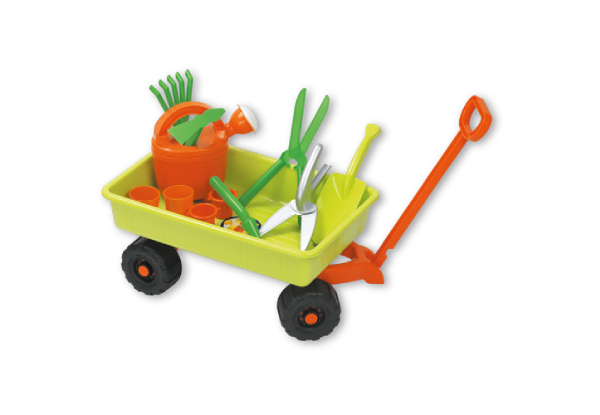 Trolley & Garden Toy Set