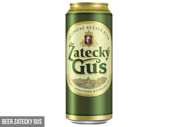 24-Pack of Zatecky Gus Beer Range