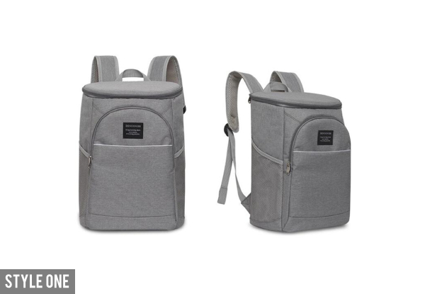 Water Resistant Thermal Insulated Lunch Bag - Two Styles Available