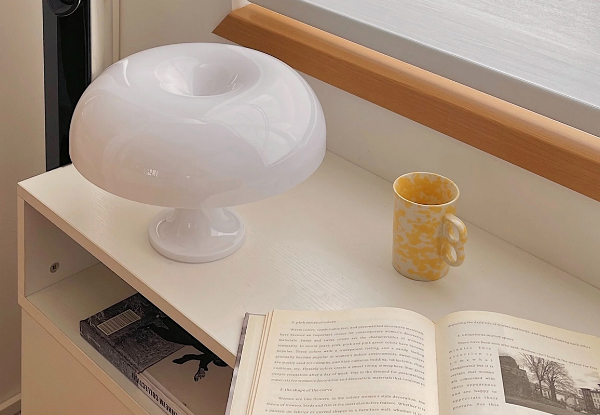 LED Mushroom Table Lamp - Two Colours Available