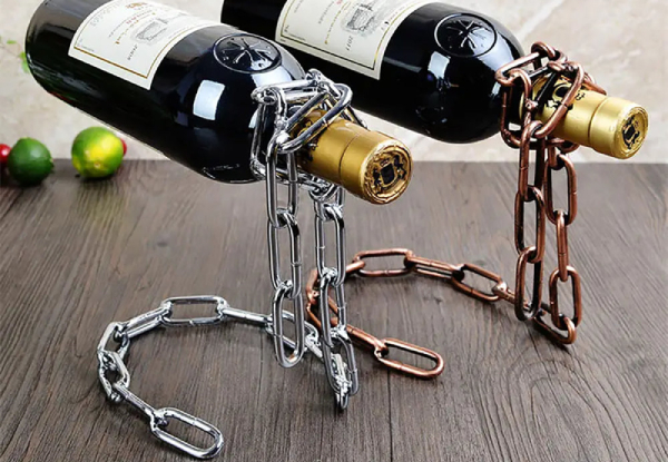 Floating Wine Bottle Holder - Three Colours Available