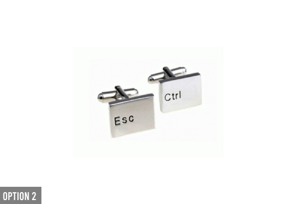 Cufflinks Range - Five Options Available