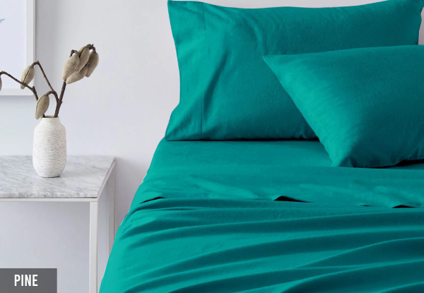 1200TC Cotton Rich Sheet Set - Available in Two Colours & Two Sizes