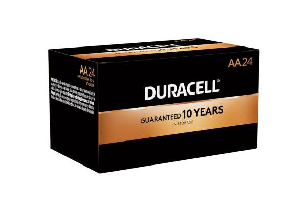 Duracell 24-Pack AA Coppertop Alkaline Battery