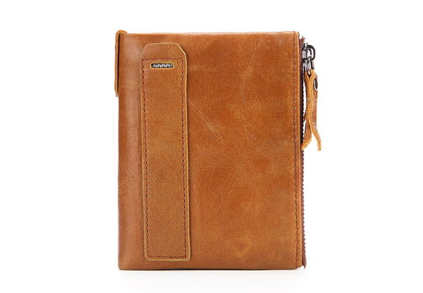 Mens RFID Leather Wallet - Two Styles Available
