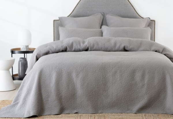 Lilou Bedspread Set - Available in Three Sizes & Option for European Pillowcase