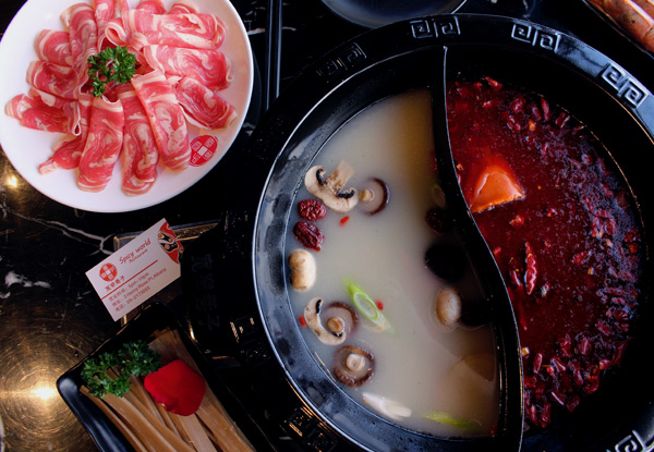 Traditional Hot Pot Meal for Two