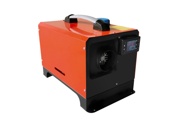 Black Diesel Air Heater Portable 12V 8KW All in One Plateau Version LCD Remote Control - Two Options Available