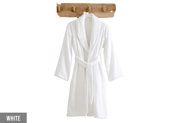 Renee Taylor Chalet Quick Dry Terry Cotton Bath Robe - Three Colours Available