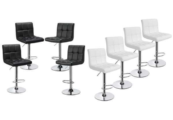 Four-Piece Bar Stool Set - Two Colours Available