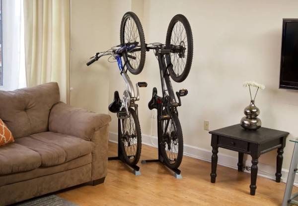 Portable Space-Saving Bike Nook Stand Rack