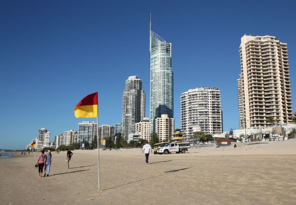 Per-Person Twin-Share Seven-Night Gold Coast Package for Two incl. Accommodation in a Spa Apartment, Jet Boat Adventure, Dracula's Cabaret Experience & Roadshow Superpass