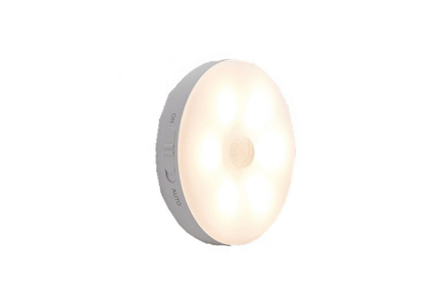 Auto-Sensing Night Light - Available in Two Colours & Option for Two-Pack