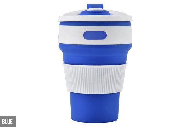 Reusable Collapsible Coffee Cup - Six Colours Available