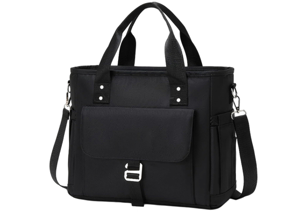 Large Lunch Tote Bag with Removable Shoulder Strap & Side Pockets - Available in Three Colours & Option for Two