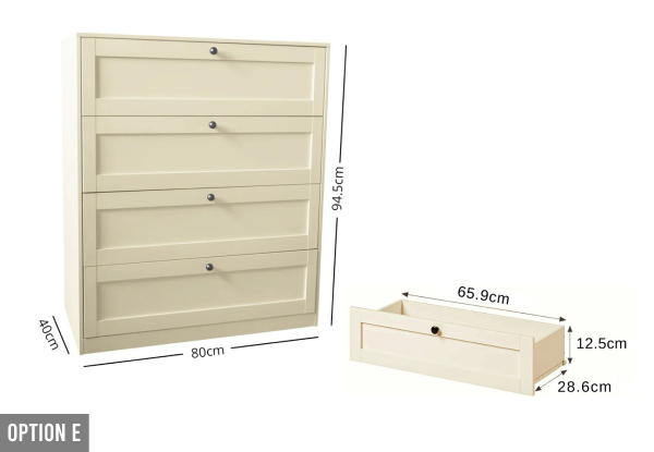 Lonna Steel Shoe Cabinet Range - Five Options Available