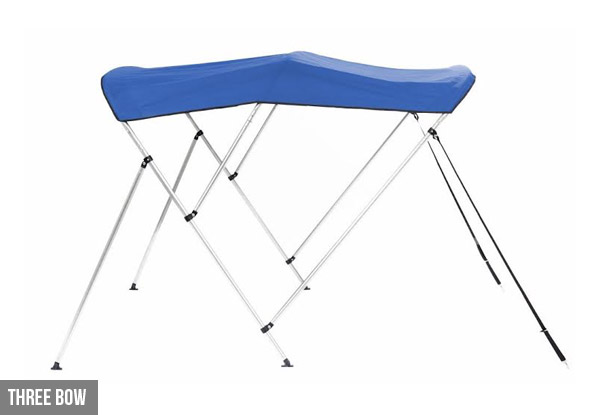 From $189 for a Three Bow Bimini Boat Top, or From $229 for a Four Bow Top - Available in a Range of Sizes