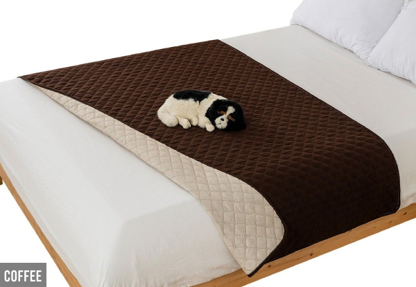 Water Repellent Ped Bed Cover - Available in Two Sizes & Options for Four Colours & Two-Pack