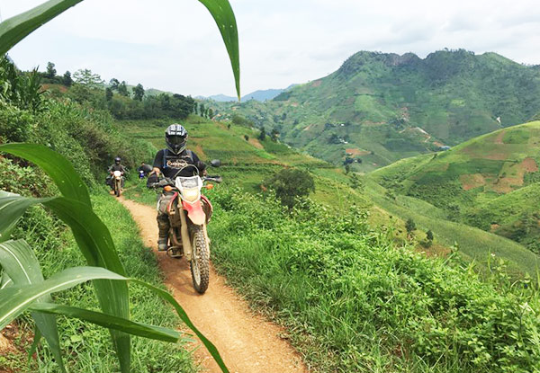 Per-Person Twin-Share for a Five-Day Northwest Vietnam Motorbike Tour incl. English Speaking Guide, Safety Gear, Gas & Sightseeing