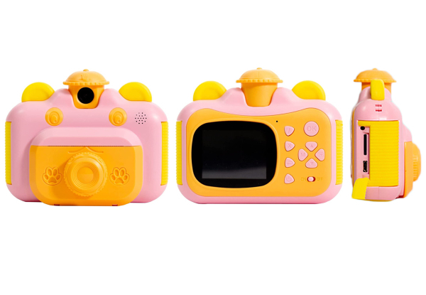 Kids Camera with 32GB Card & Three-Rolls Photo Paper - Two Colours Available & Option for Photo Paper Only