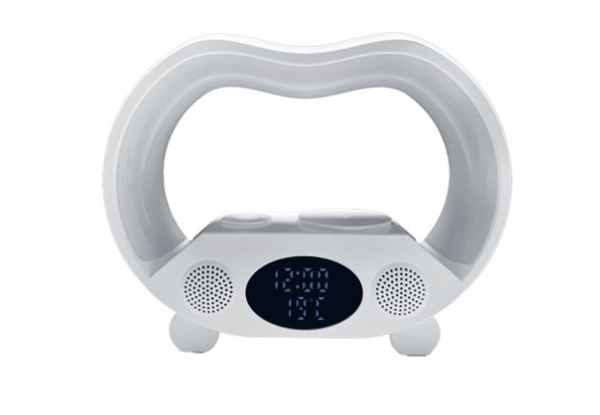 Night Light Bluetooth Speaker with Wireless Charging & Remote Control - Two Colours Available