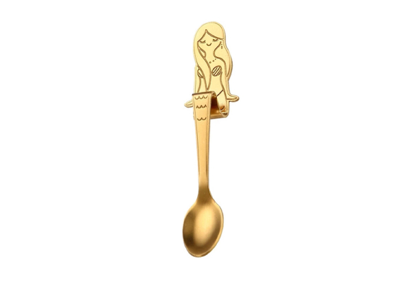 Stainless Steel Hanging Mermaid Spoon - Five Colours Available - Option for Two-Pack & Three-Pack