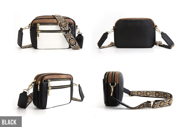 Women's Small Crossbody Bag - Three Colours & Option for Two-Pack Available