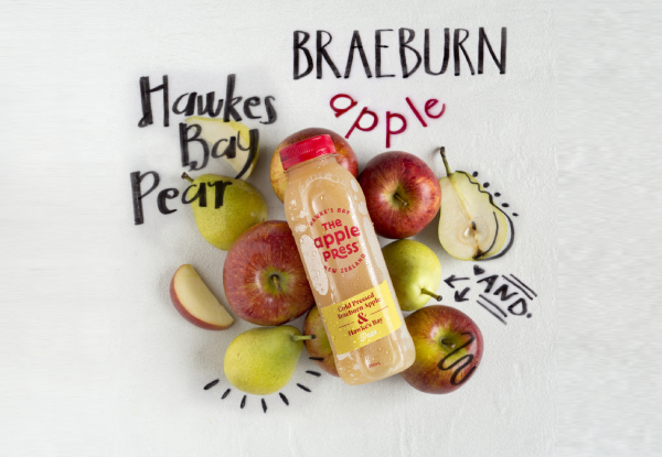 12-Pack of The Apple Press 350ml Juice Range - Six Flavours & Option for 24-Pack Available