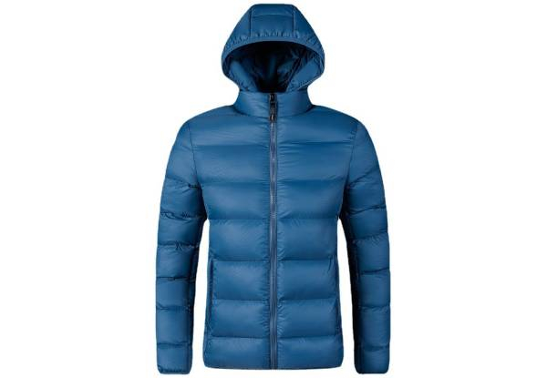 Men's Puffer Jacket - Available in Four Colours & Five Sizes