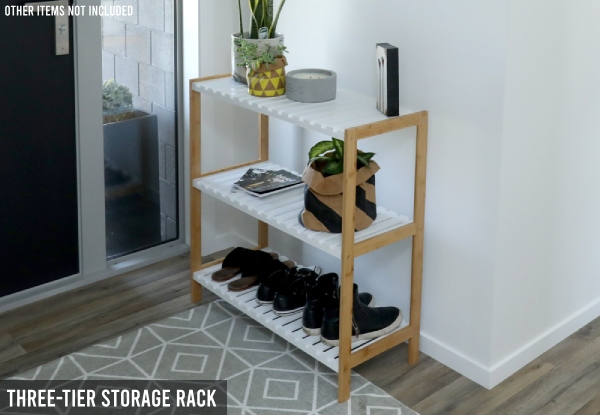Liberty Vita Three-Tier Shelf - Option for Three-Tier Storage Rack