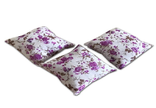 Set of Three Lavender Scented Cushion Sachets - Option for Two Sets