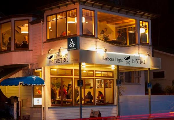 $60 Harbour Light Bistro Dining Voucher - Valid from 5.00pm