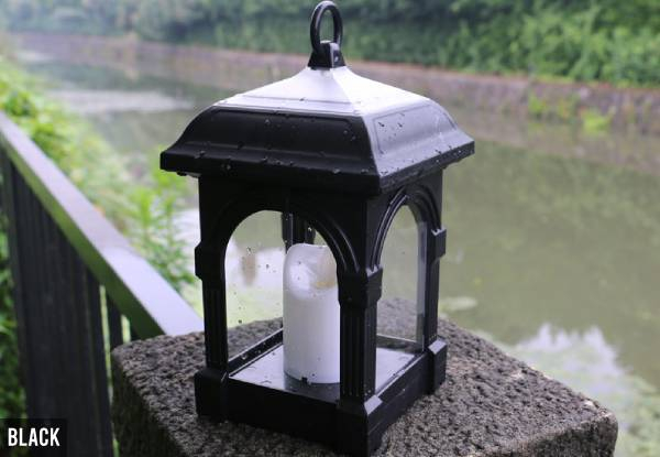 Solar Candle Garden Light - Three Colours Available with Free Delivery