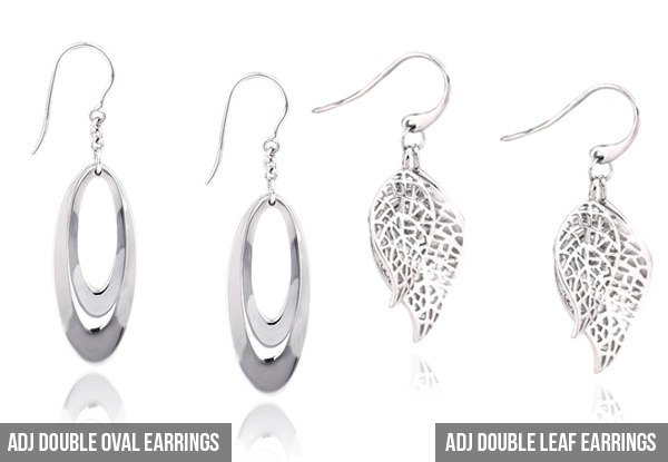 Angela Daniel Jewellery Silver Earring Collection
