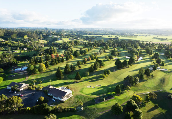 18-Hole Round of Golf for Two People on the Stunning Bay of Islands Golf Course, Kerikeri incl. Cart & Clubs Hire