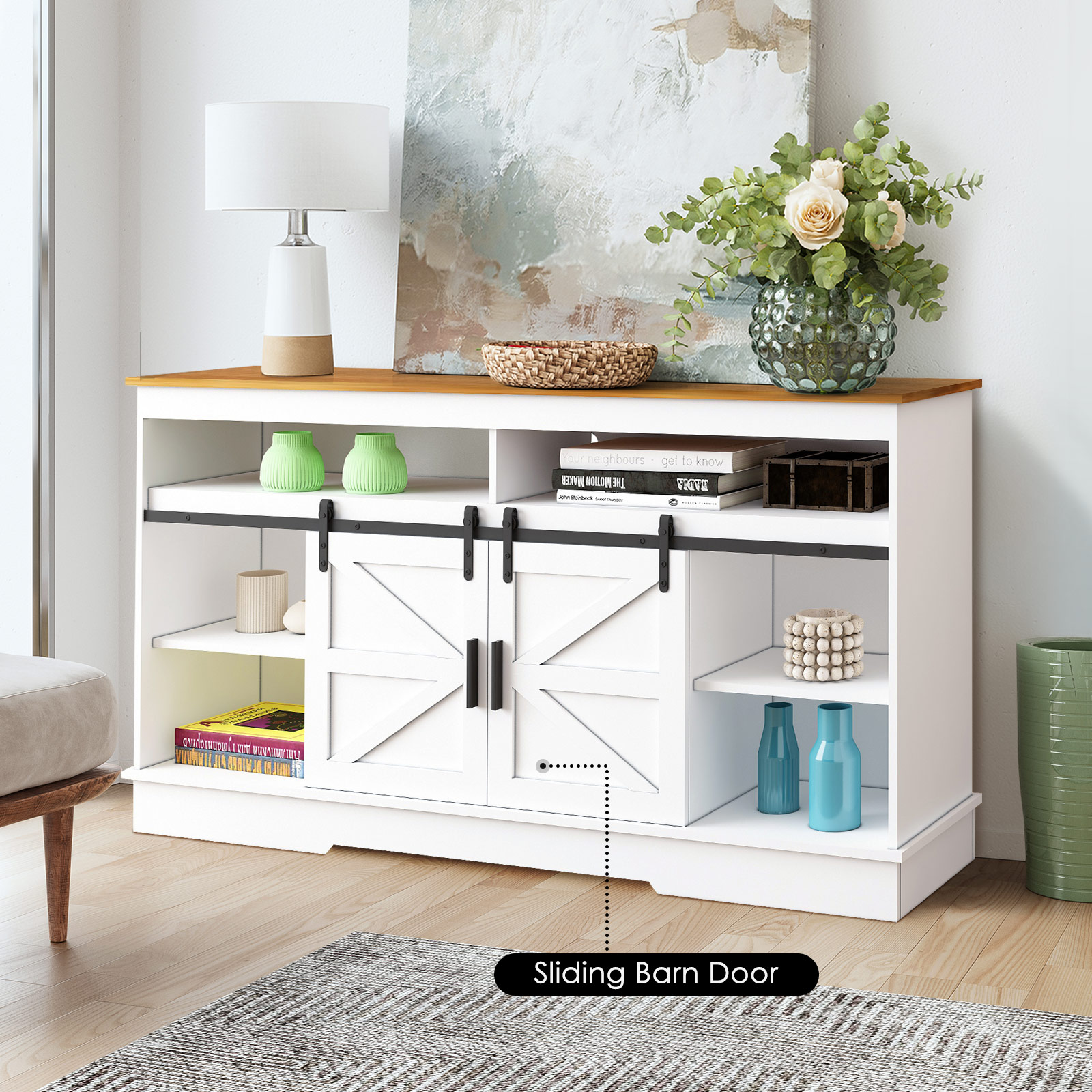 TV Stand Media Console Table