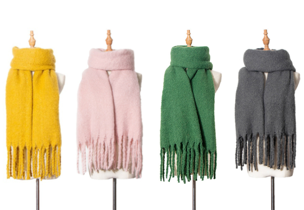 Super Soft Winter Scarf - Eight Colours Available with Free Delivery