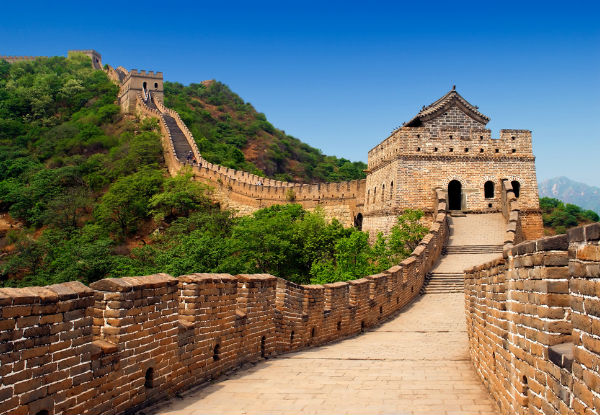 Per Person Twin Share Eight Night China Highlights Tour incl. Accommodation, English Speaking Guide & Activities