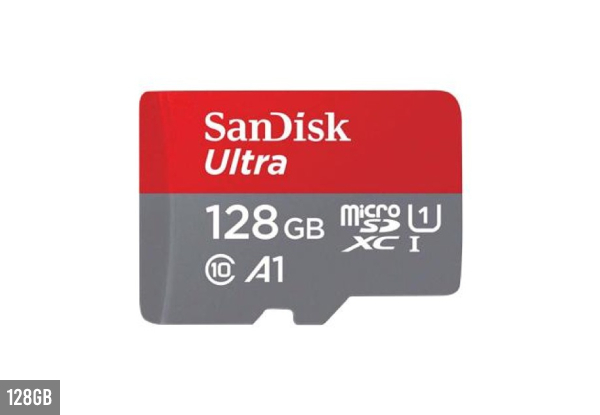 Sandisk Ultra MicroSD Card - Four Options Available