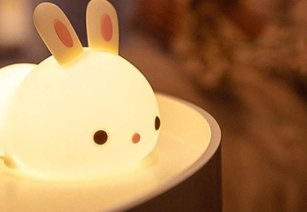 Cat Colour Changing & Touch Control Night Light - Option for Bunny