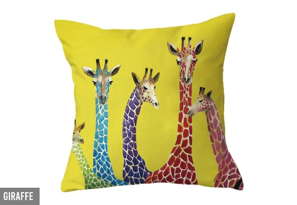 Animal Cartoon Pillowcase - Four Designs Available