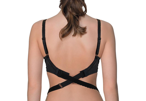 Three-Pack Low Back Bra Strap with Free Delivery