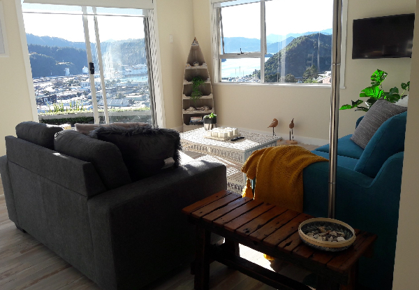 Two-Night Escape Overlooking Picton Harbour for Two Guests Incl. Late Check-Out & Free Parking - Options for One or Two Bedroom Apartments & Three or Four-Nights