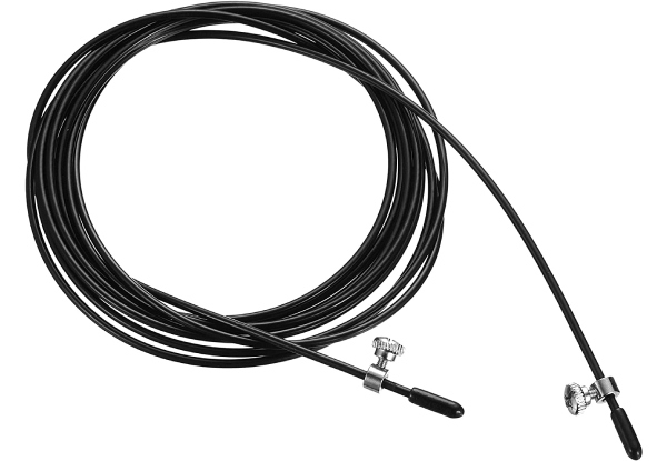 Adjustable Steel Cable Jump Fitness Rope