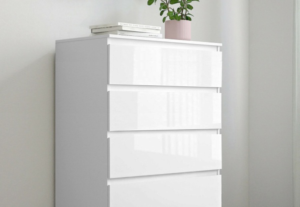 Monaco Five-Drawer Chest - Two Colours Available