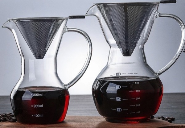 Manual Drip Glass Coffee Maker