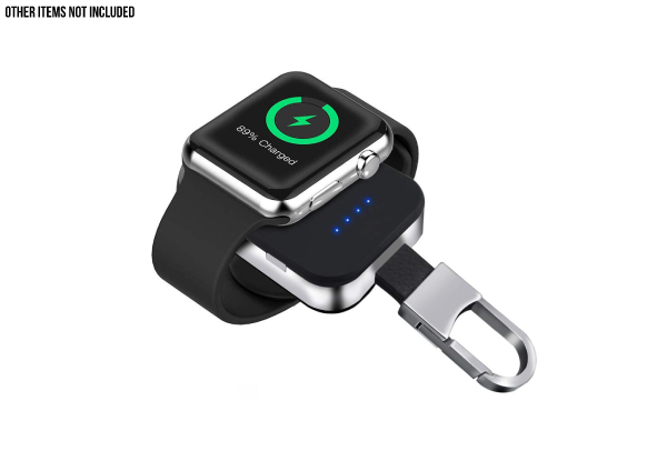 Portable Smart Watch Magnetic Wireless Charger Power Bank - Compatible with Apple Watch